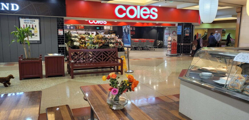 LOCATION…LOCATION. This busy Grocery and Takeaway available in large centre opposite COLES