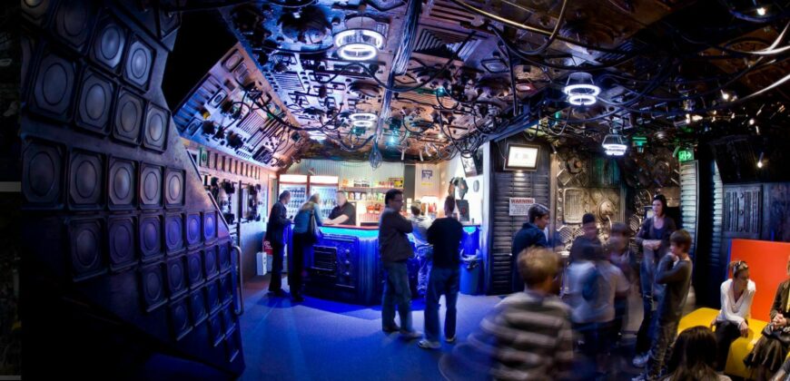 Kids Playland, Build-A-Bear, Laser Skirmish, Licensed Bar & Cafe