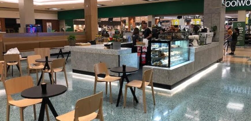 Profitable Café Franchise Ideally Located Outside Woolworths. Low Cost! New Fitout. Great Support.