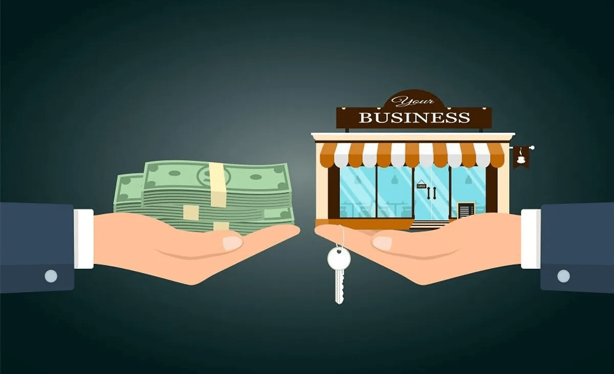 Exchanging cash and keys symbolising business purchase and investment opportunities in Australia.