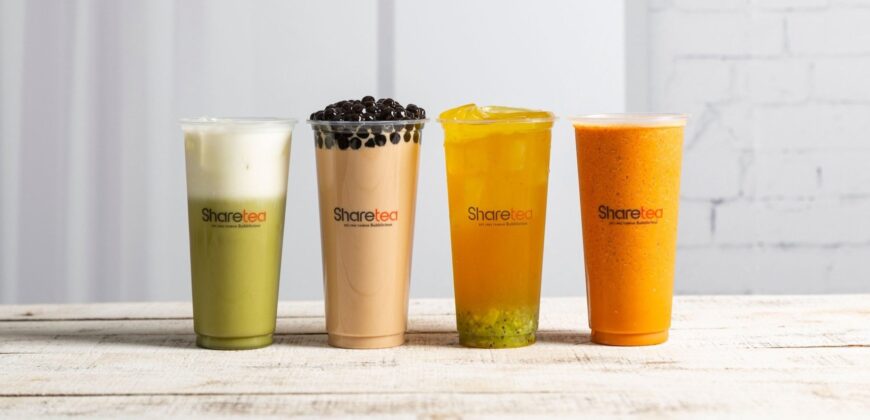 Popular Sharetea Bubble Tea Franchise in Busy Shopping Centre, Easy-to-Run