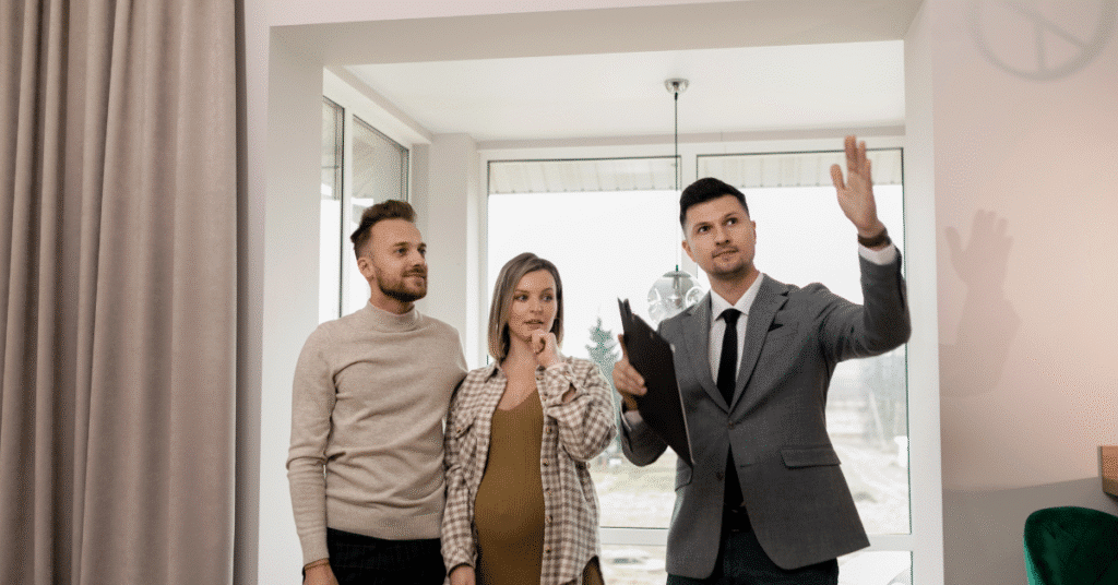 Buyers Agent Sydney Showing Property to a Couple