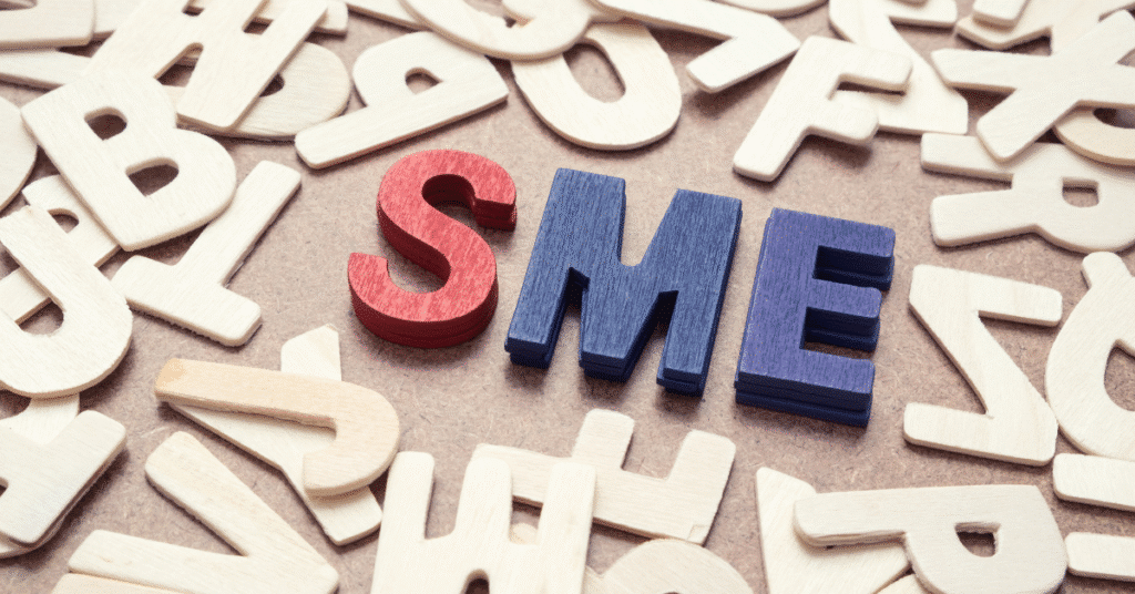 Small and Medium Exterprise wording