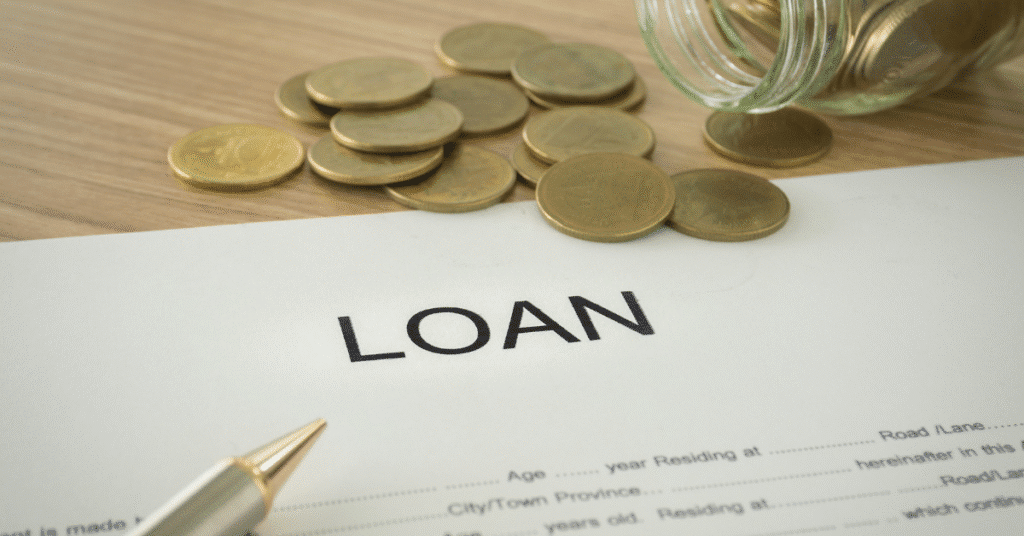 Loan application form